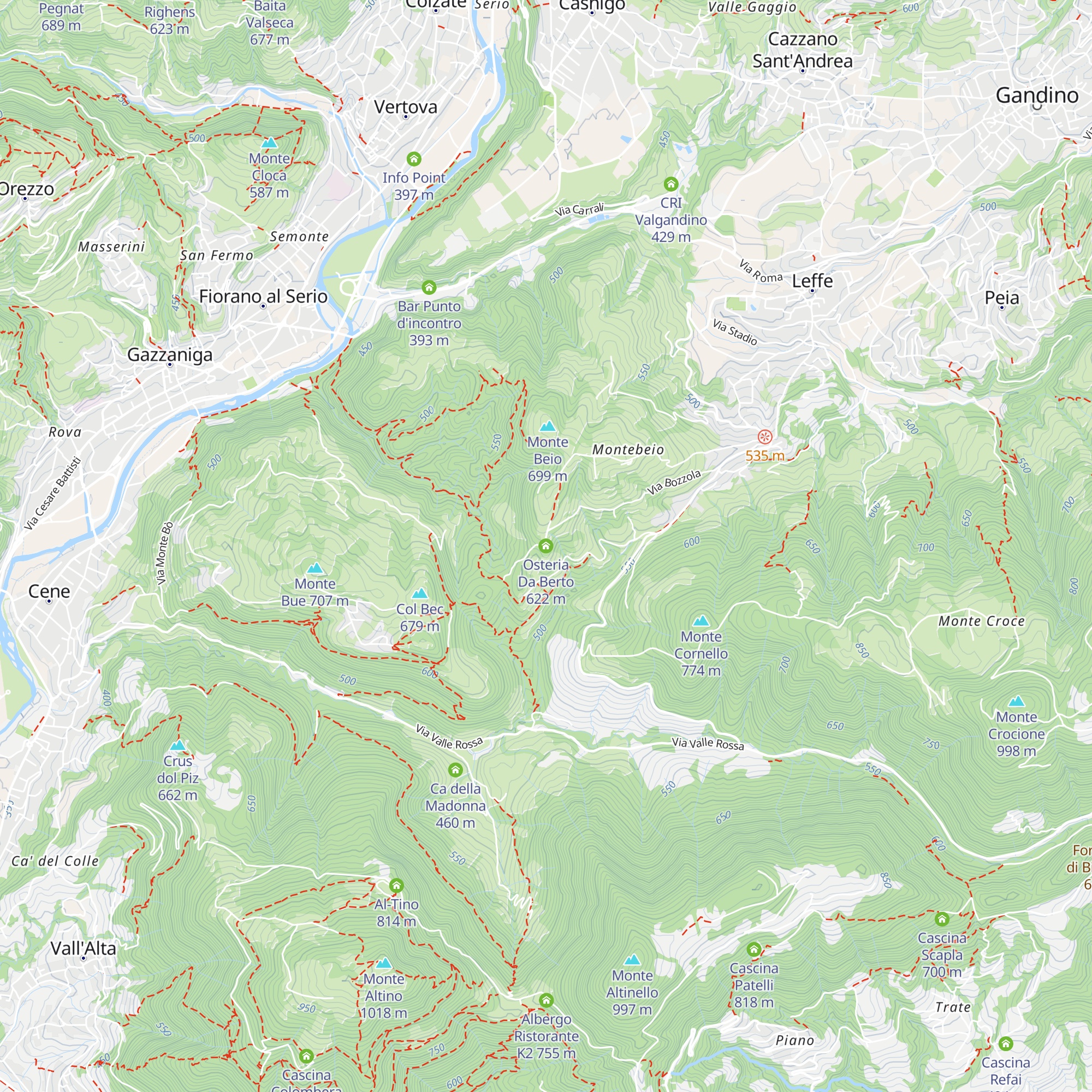 Osteria Da Berto map