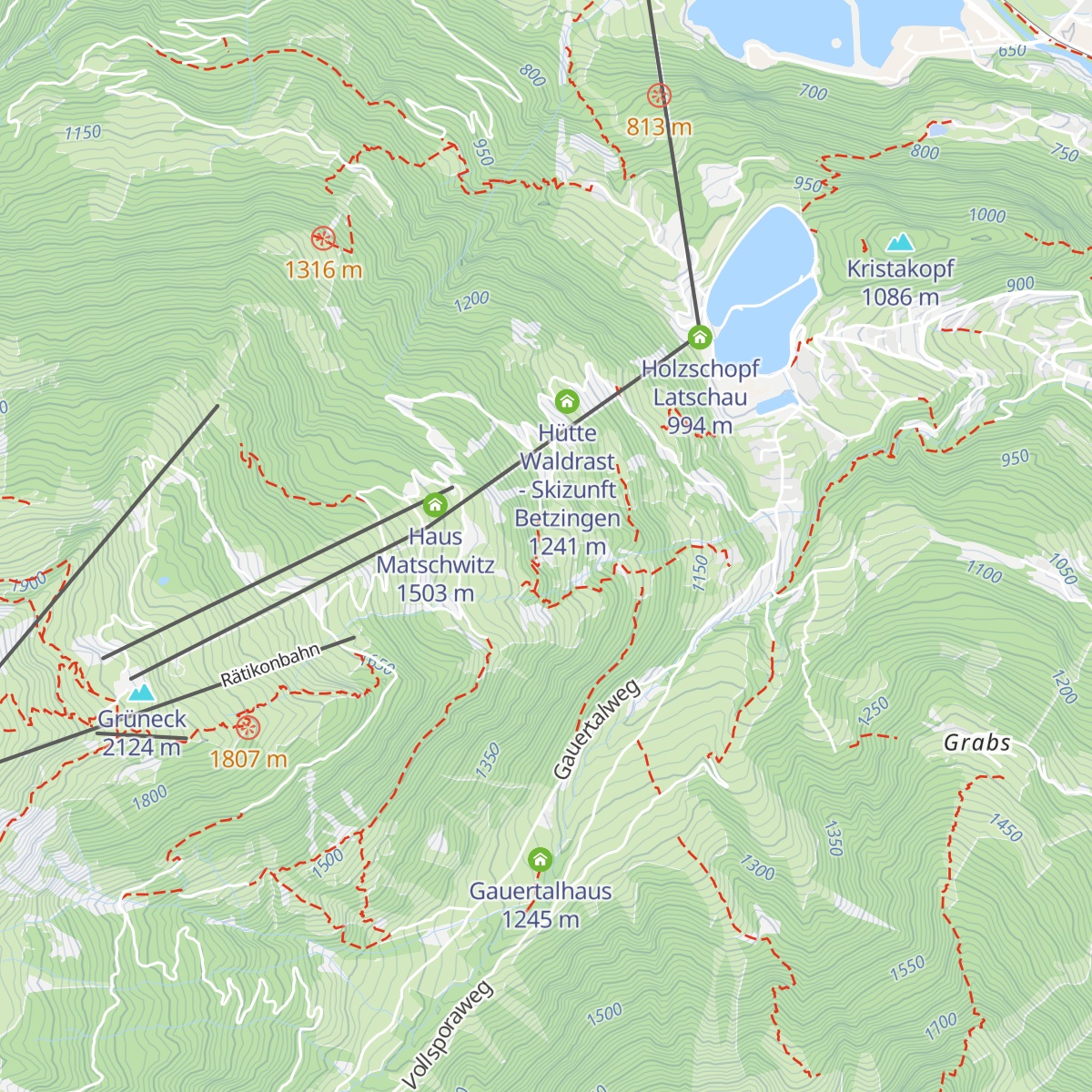 Forschersruh map