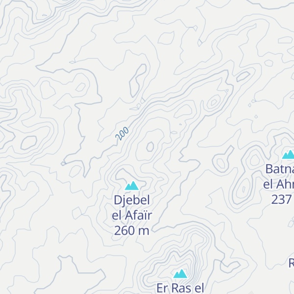 Map of Rougueb el Biod