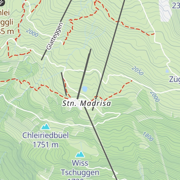 Map of Bergrestaurant Madrisa-Hof