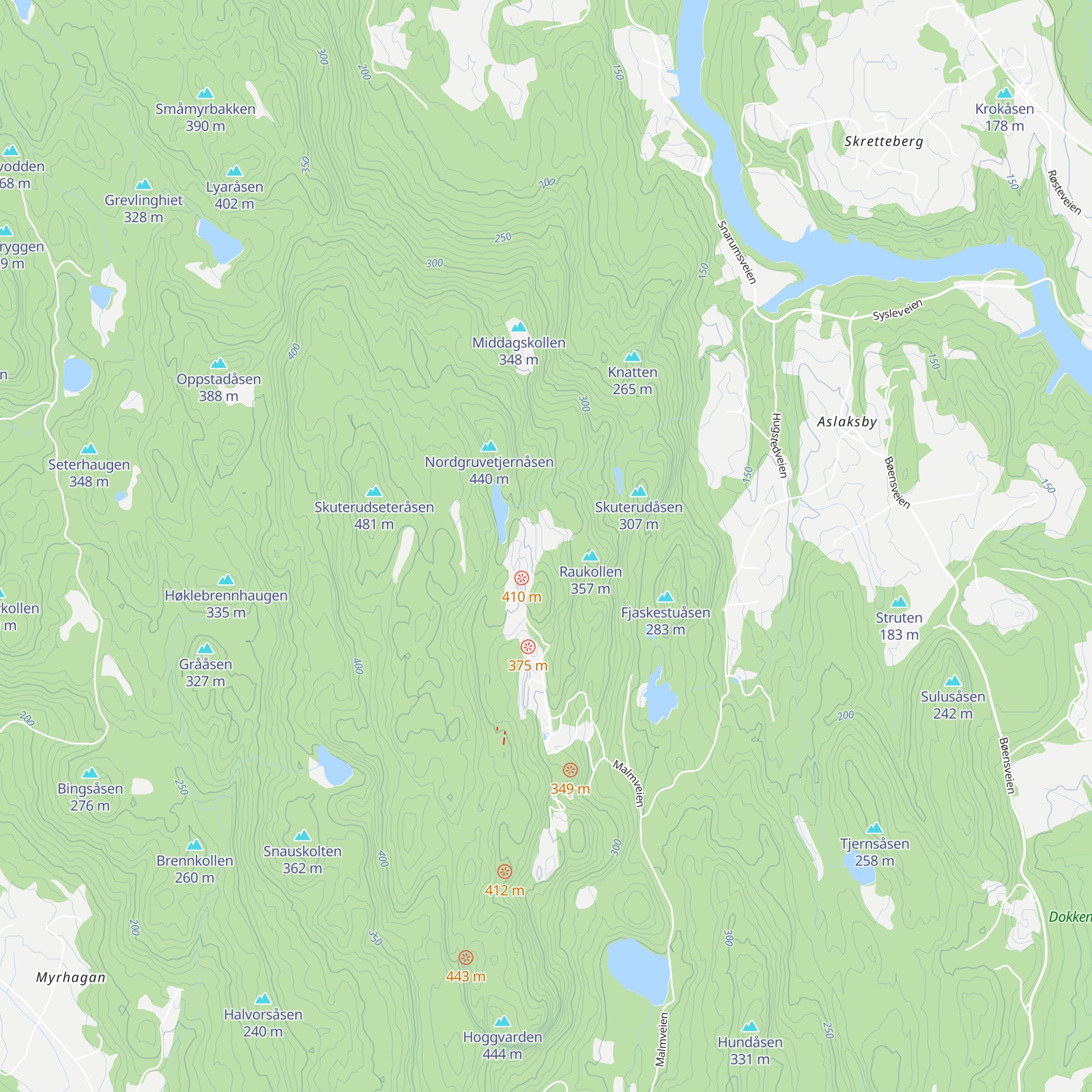 Koboltkoia map