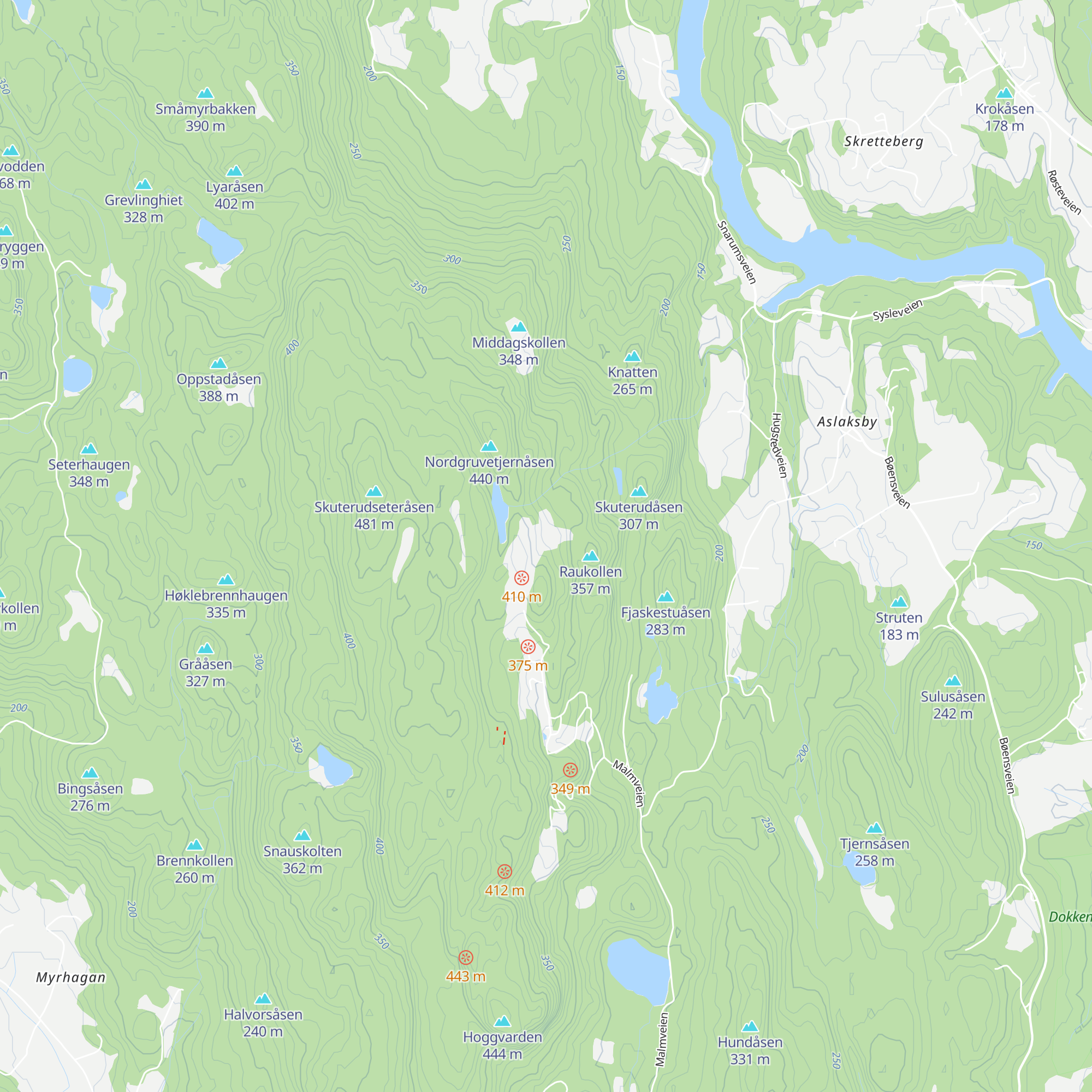 Koboltkoia map