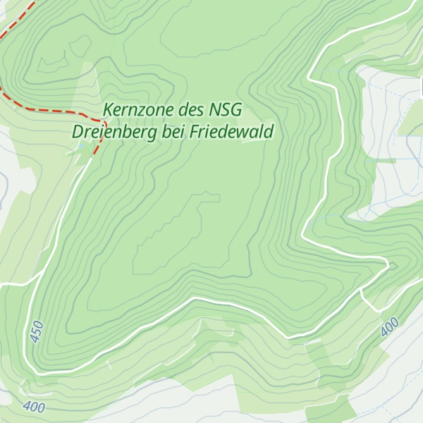 Map of Linsenkuppe