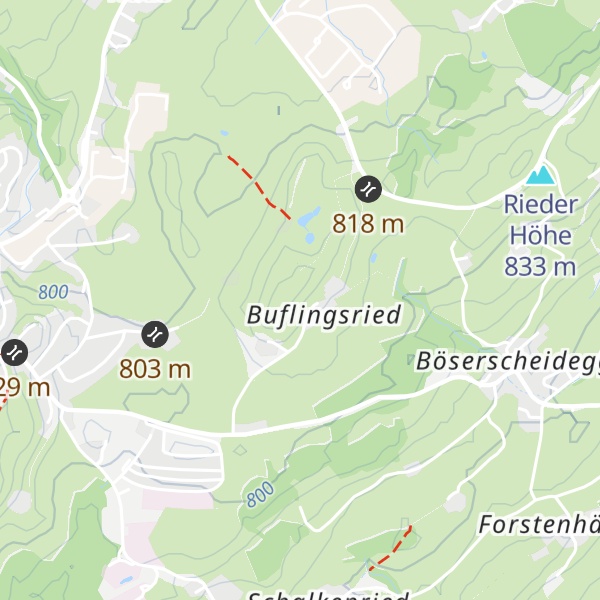 Map of Roderbühl