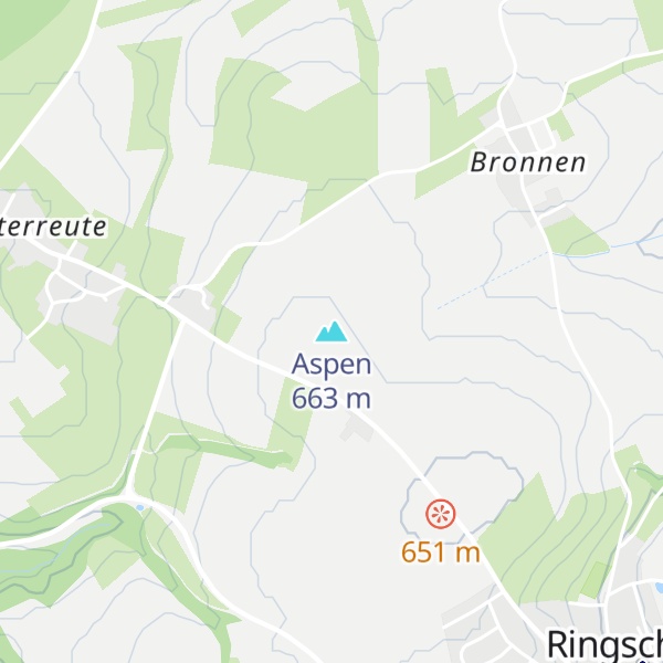 Map of Aspen