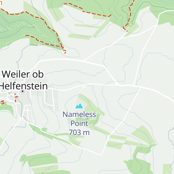 Map of Schneelaufverein Geislingen, Skihütte