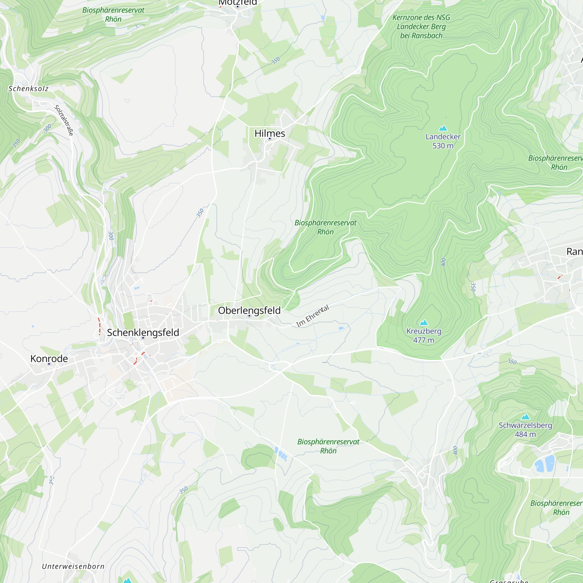 Schutzhütte am Landecker map