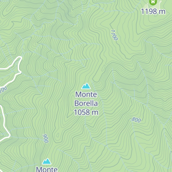 Map of Monte Borella