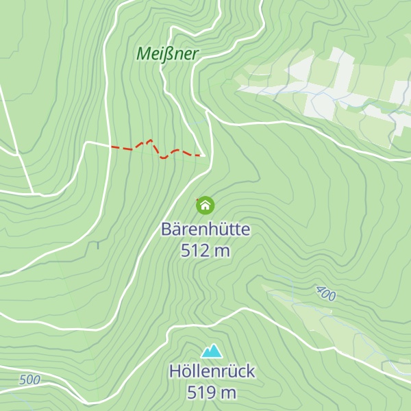 Map of Bärenhütte