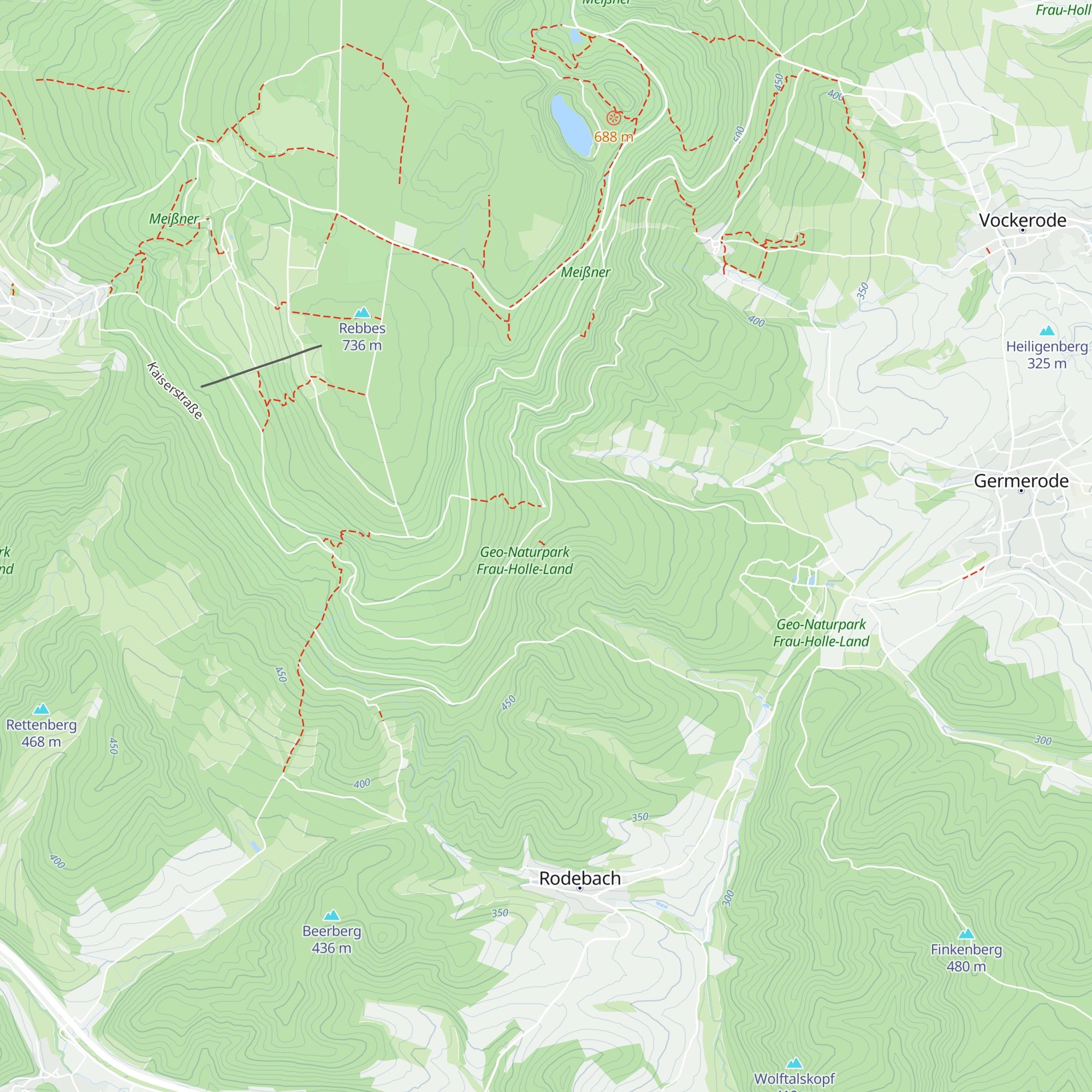 Bärenhütte map