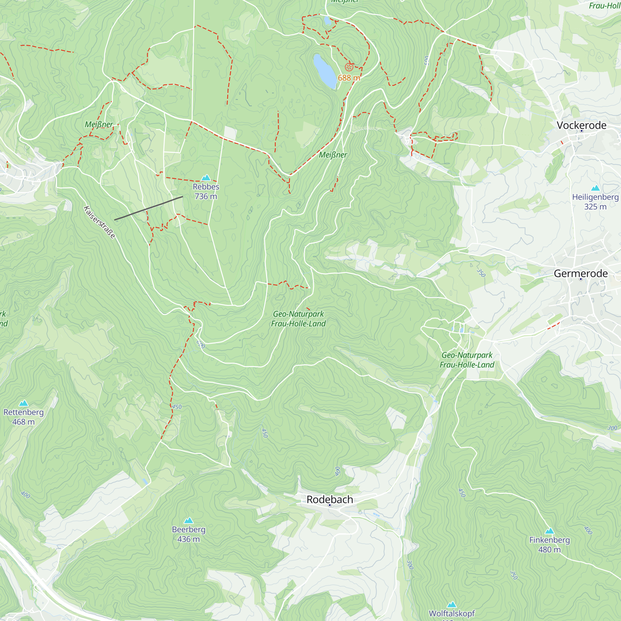 Bärenhütte map