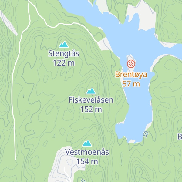 Map of Fiskeveiåsen