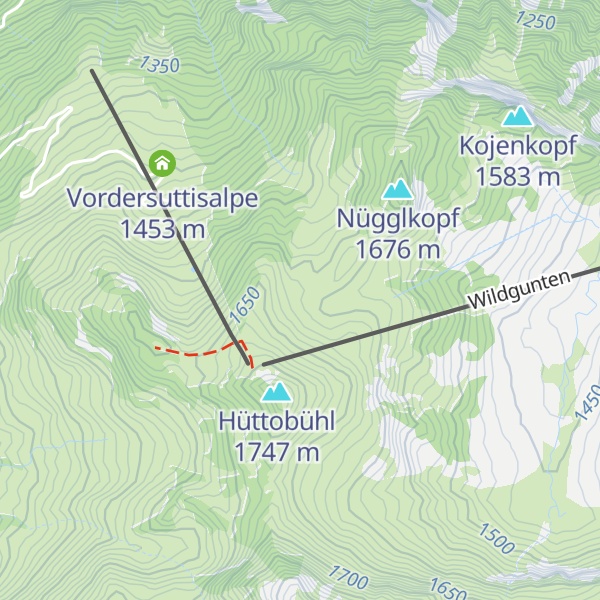 Map of Wildguntenalpe