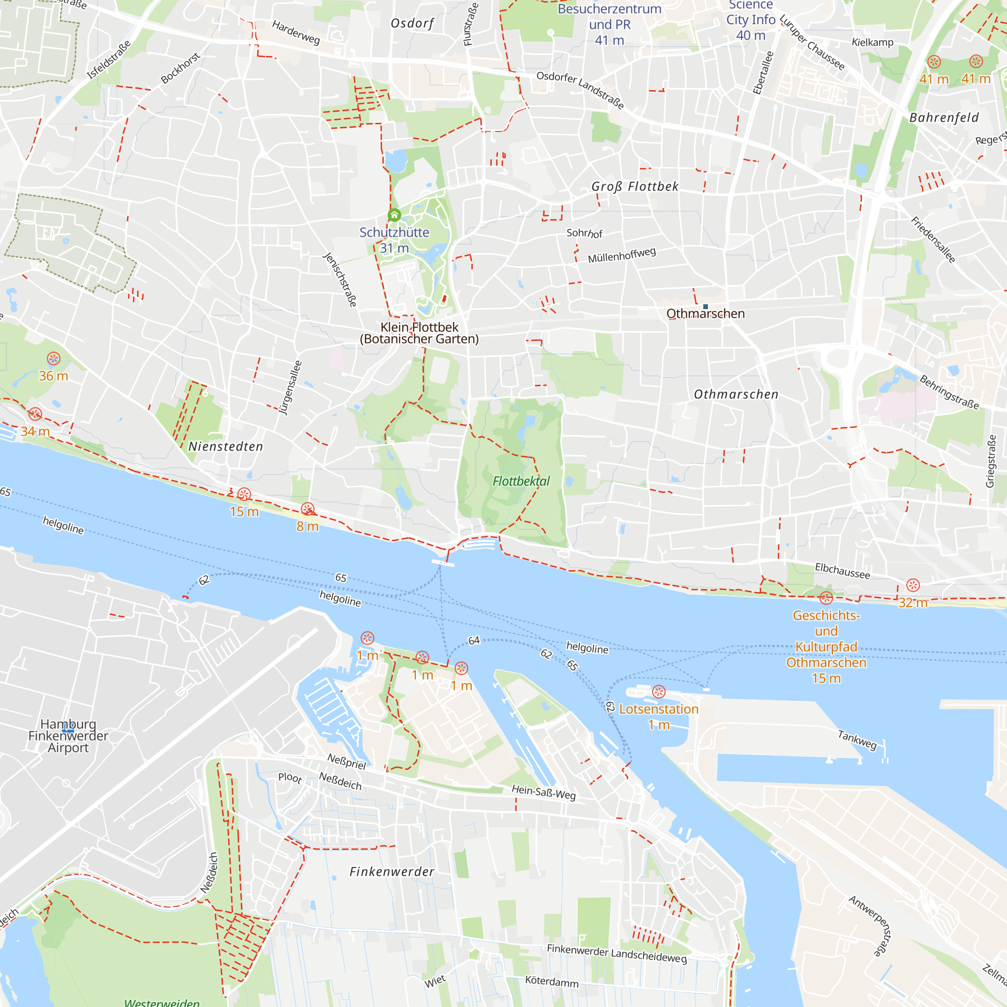Eierhütte map