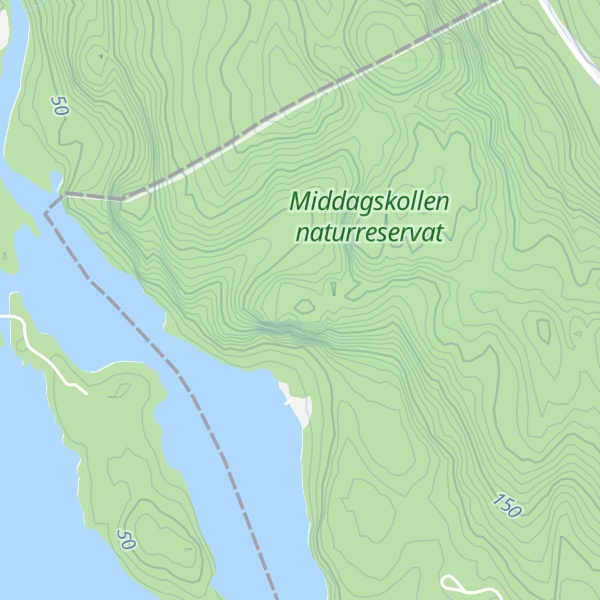 Map of Falkeberget