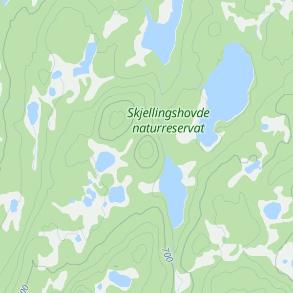 Map of Styggsvartvasshaugen