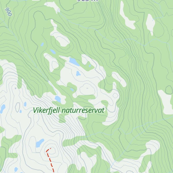Map of Holtekollen
