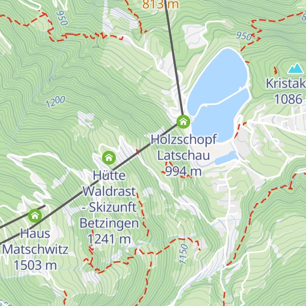 Map of Himmelraich Apres Ski