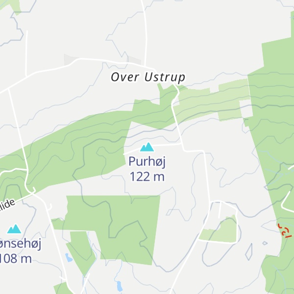 Map of Purhøj