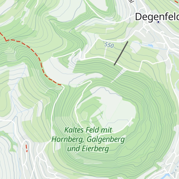 Map of Burghaldenhütte