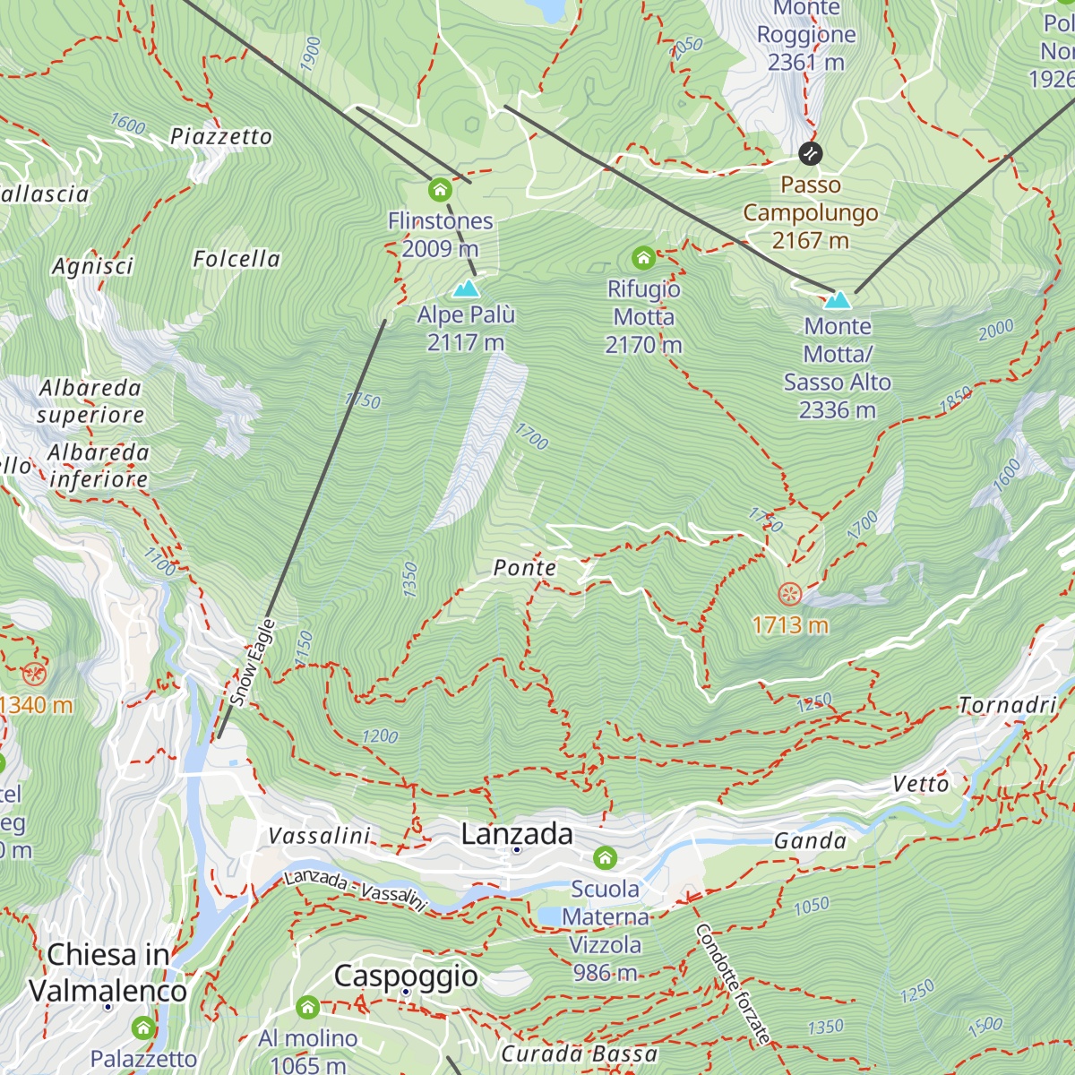 Rifugio Alpe Ponte map