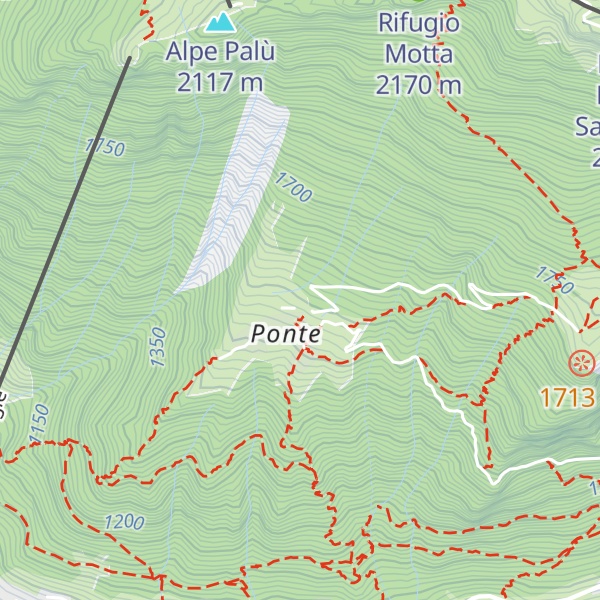 Map of Rifugio Alpe Ponte