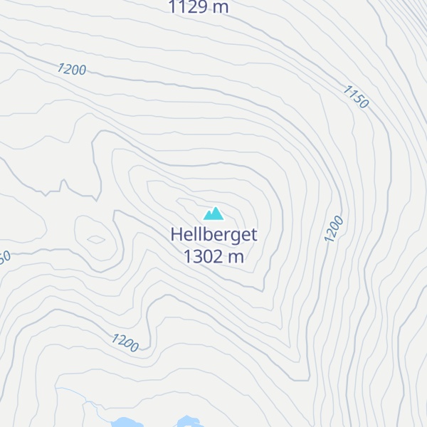 Map of Hellberget