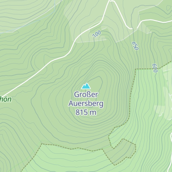 Map of Großer Auersberg