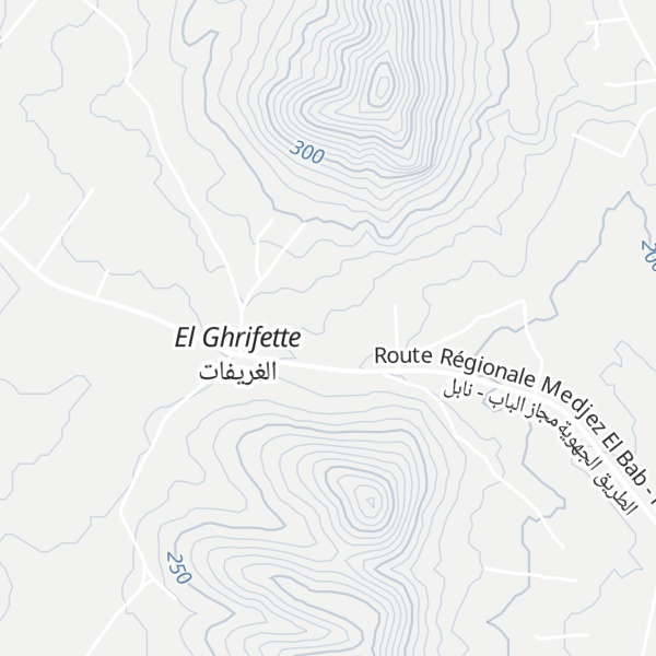 Map of Jebel Rouas