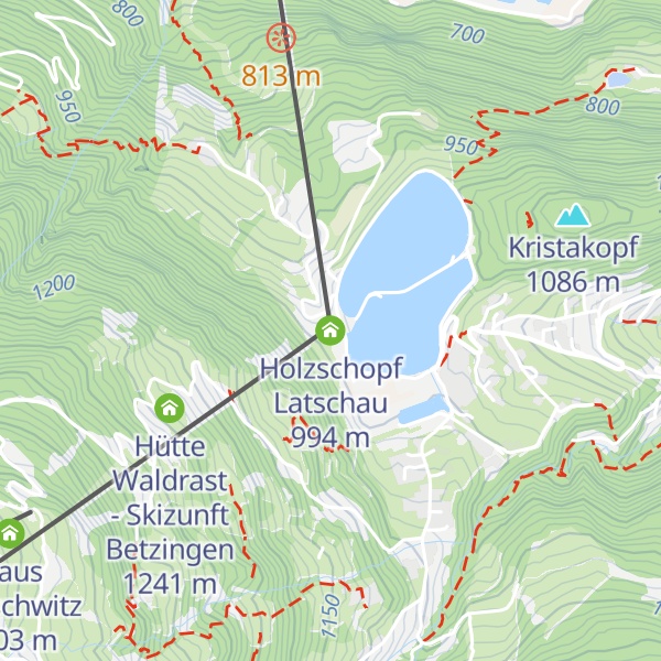 Map of Holzschopf Latschau