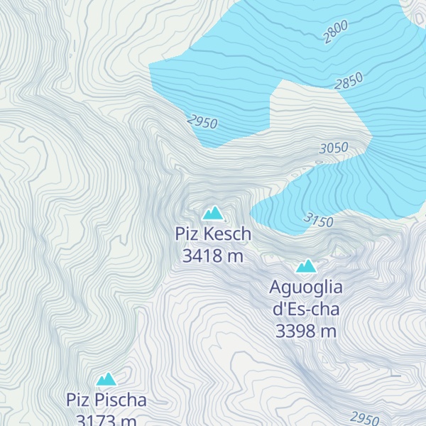 Map of Piz Kesch