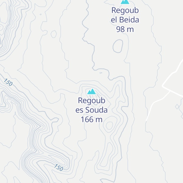 Map of Regoub es Souda