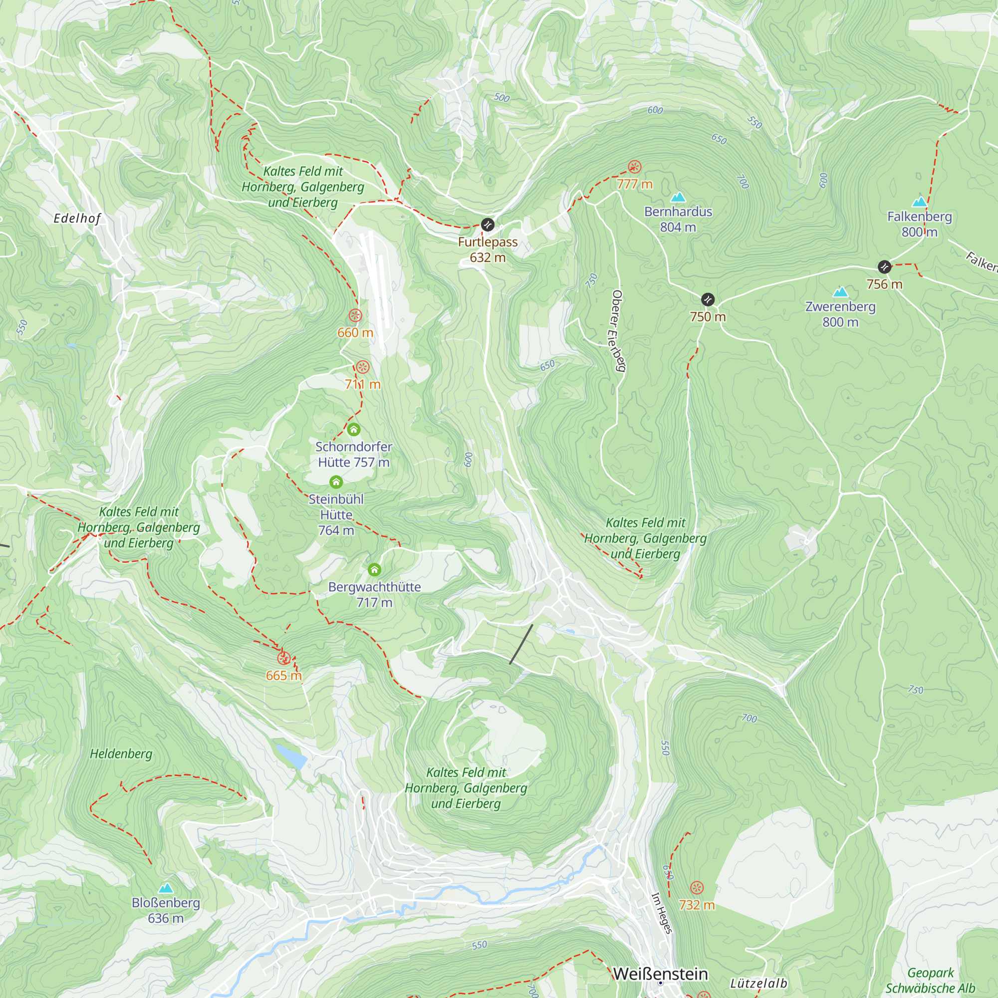 Egentalhütte map