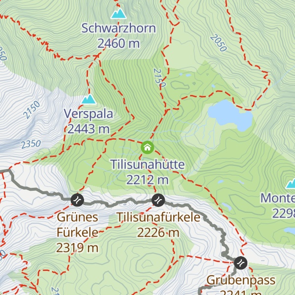 Map of Tilisunahütte