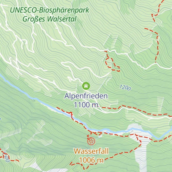 Map of Alpenfrieden