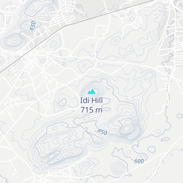 Map of Idi Hill