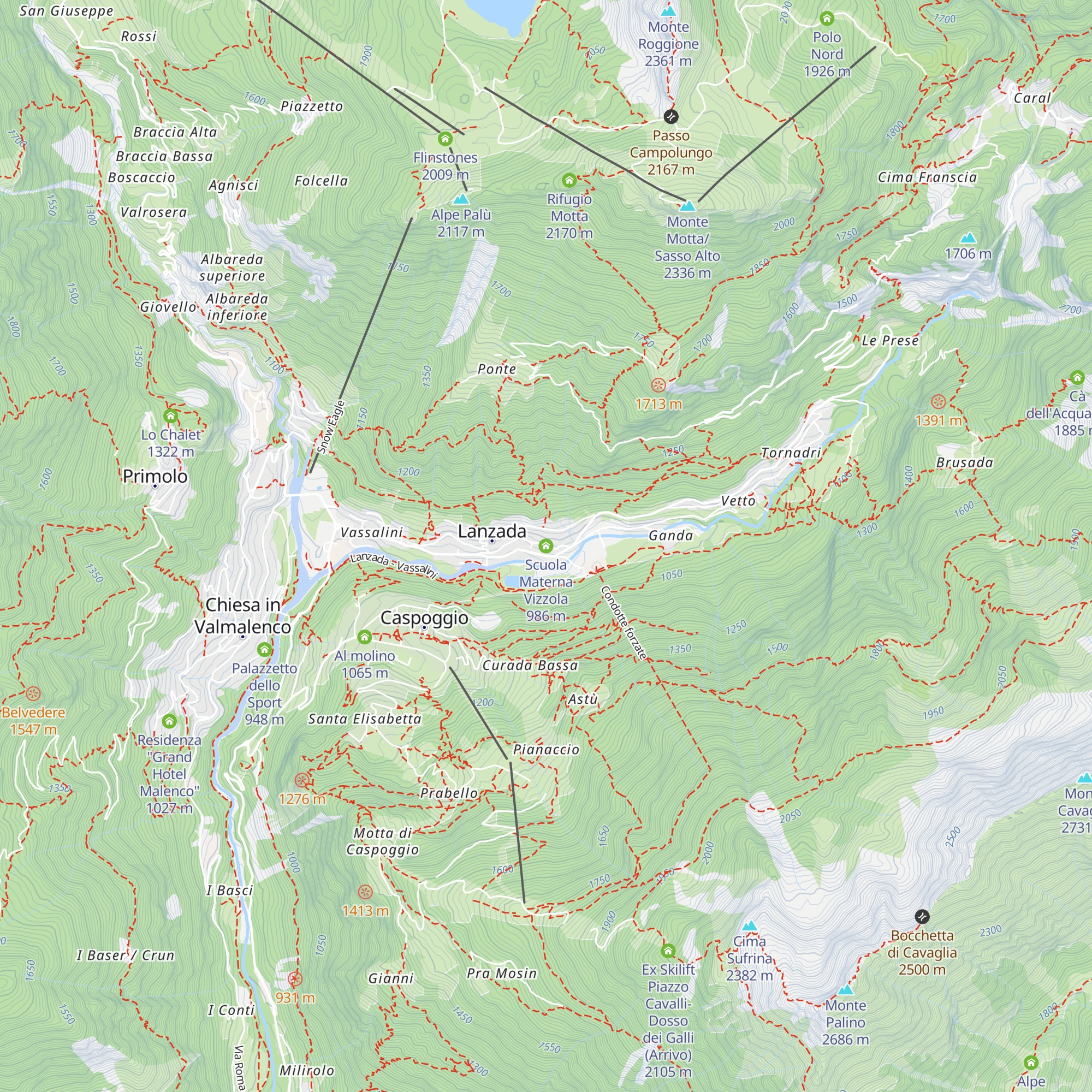 Scuola Materna Vizzola map