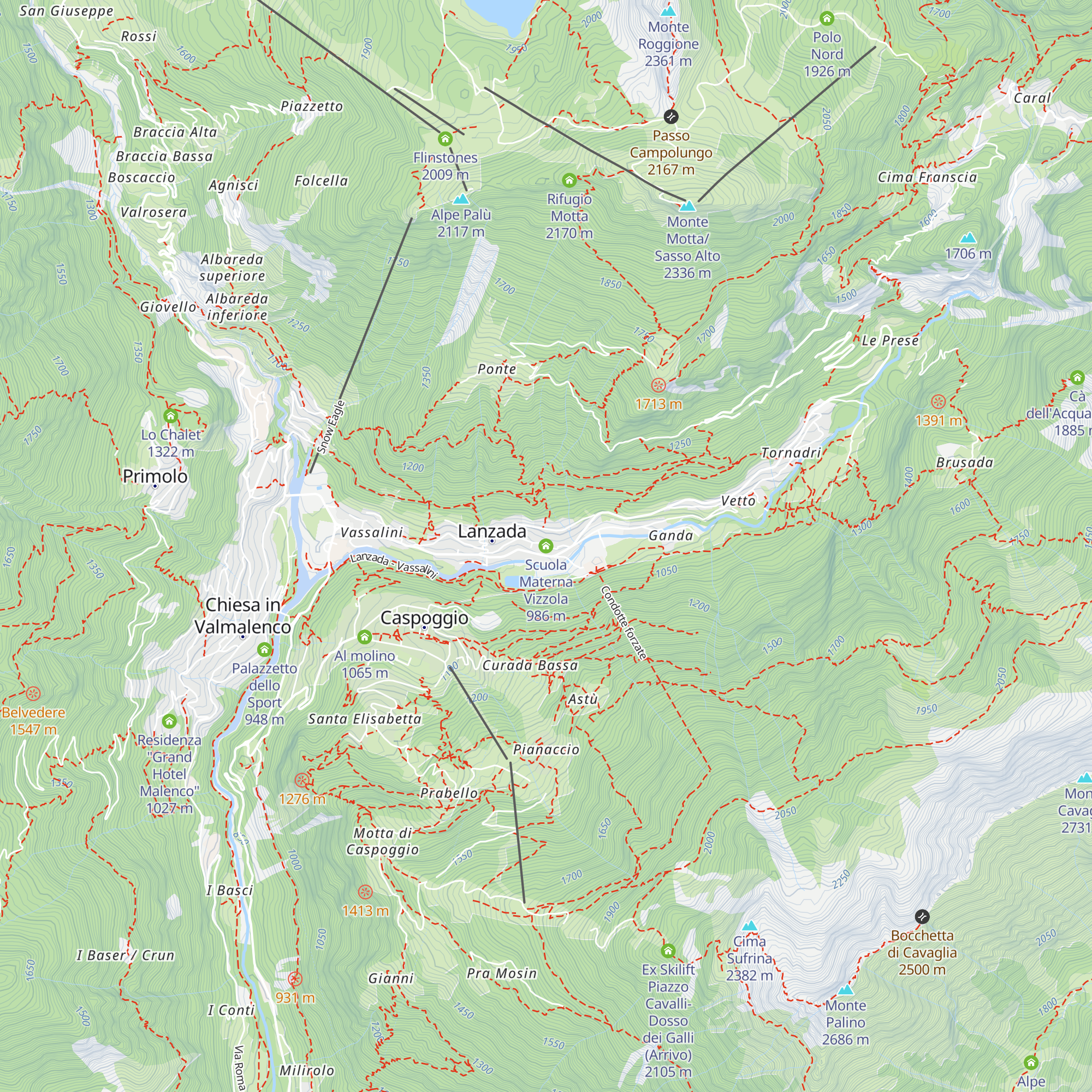 Scuola Materna Vizzola map