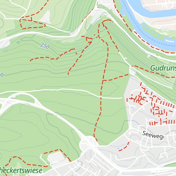 Map of Zeller Waldspitze