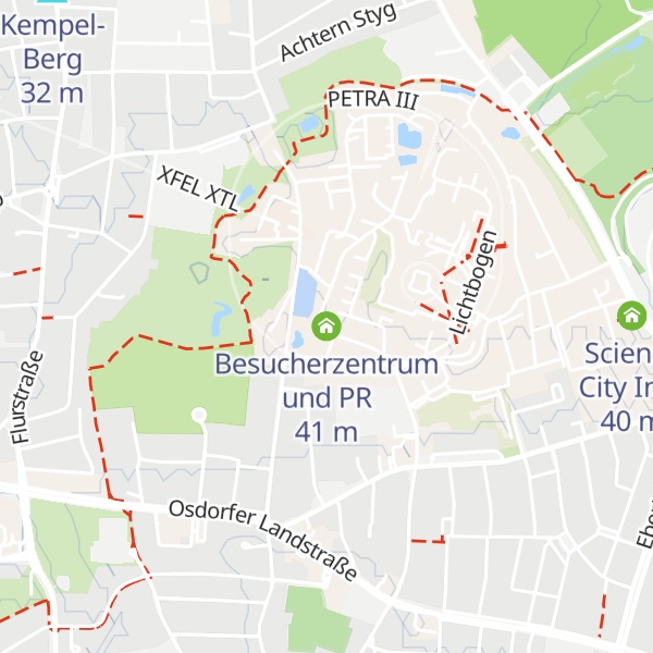 Map of Besucherzentrum und PR