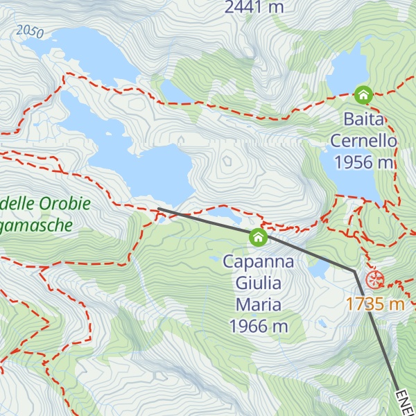 Map of Rifugio Capanna Lago Nero