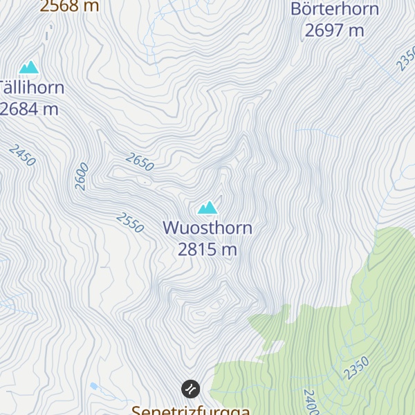 Map of Wuosthorn