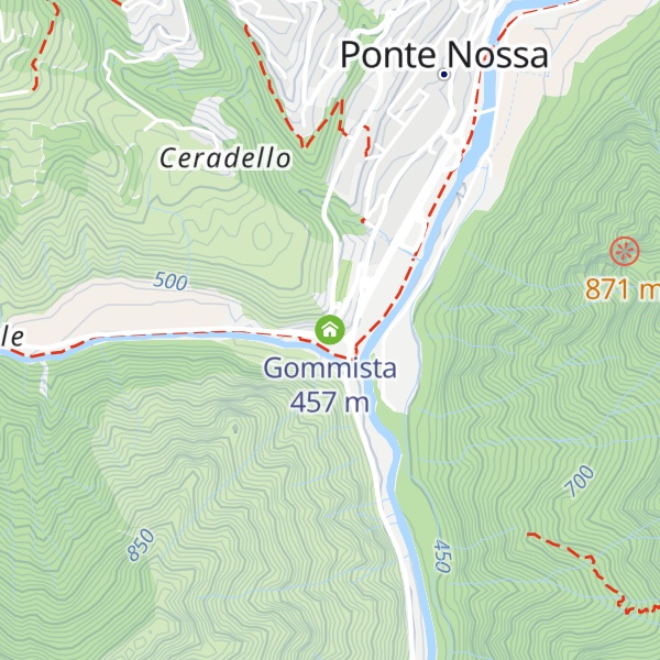 Map of Gommista