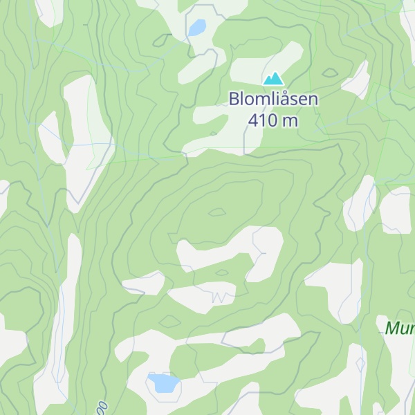 Map of Eggasæteråsen