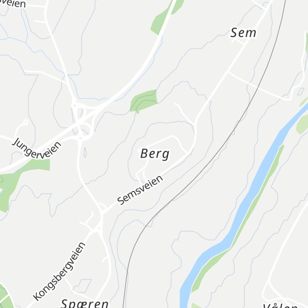 Map of Bergshaugen