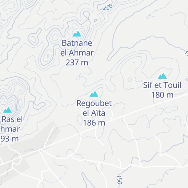Map of Regoubet el Aïta