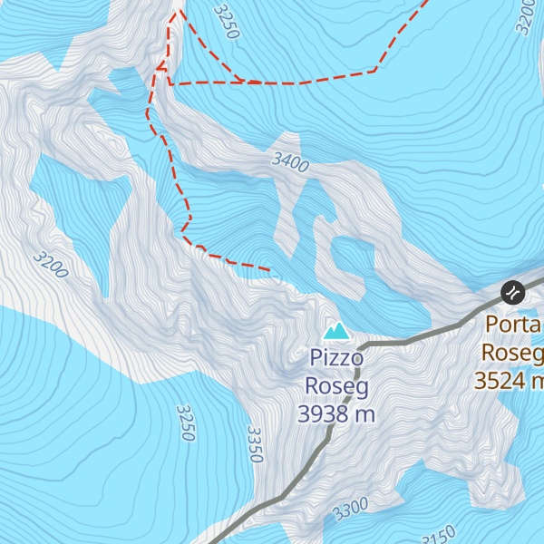 Map of Schneekuppe
