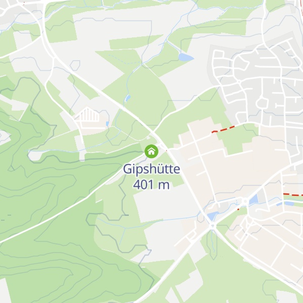 Map of Gipshütte