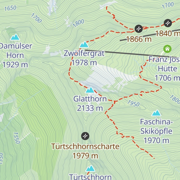 Map of Glatthorn