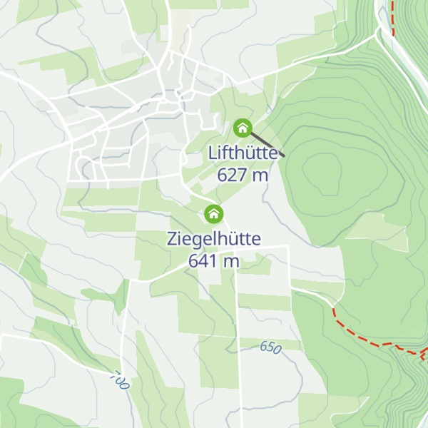 Map of Ziegelhütte